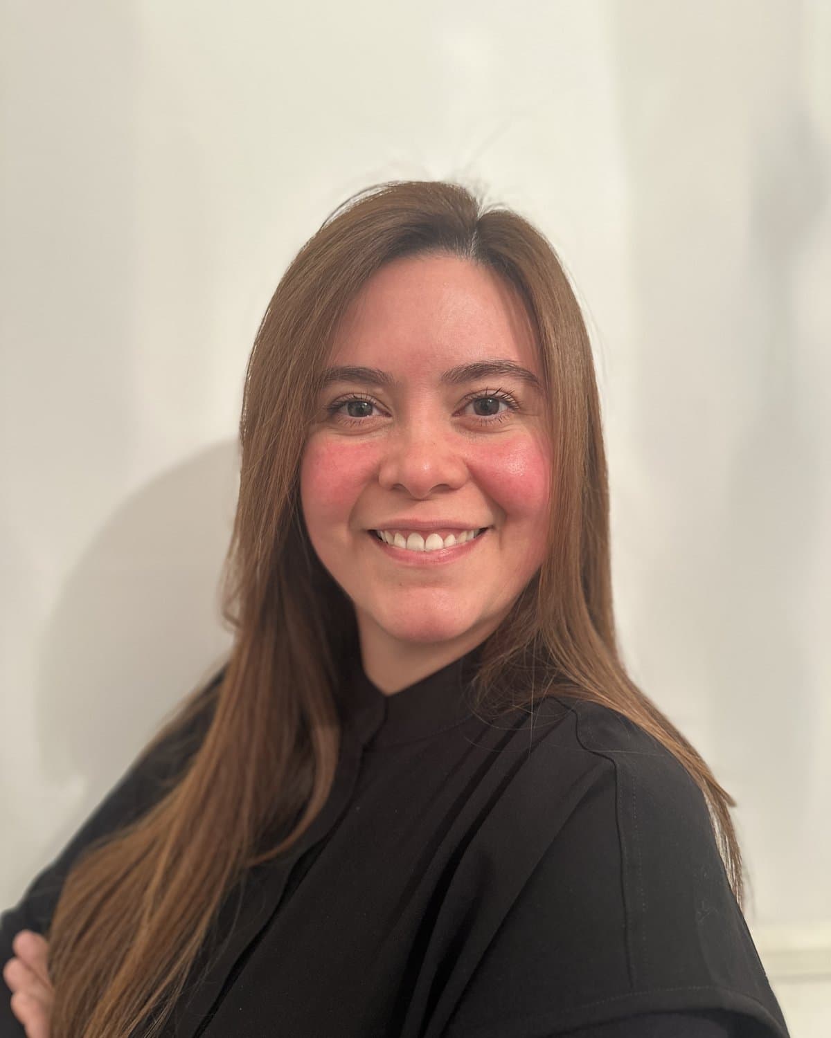 Silvia Chacon, dental hygienist, smiling